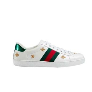 Gucci Ace Embroidered Sneakers Men’s 8.5 — Very Good Condition